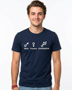 20 Male Female Engineer | Men and Women Engineering | Printed T Shirt