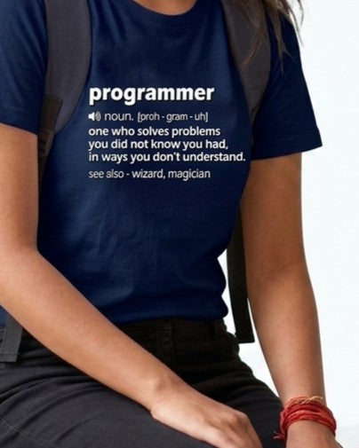 24 Programmer Noun | Men and Women Engineering | Printed T Shirt