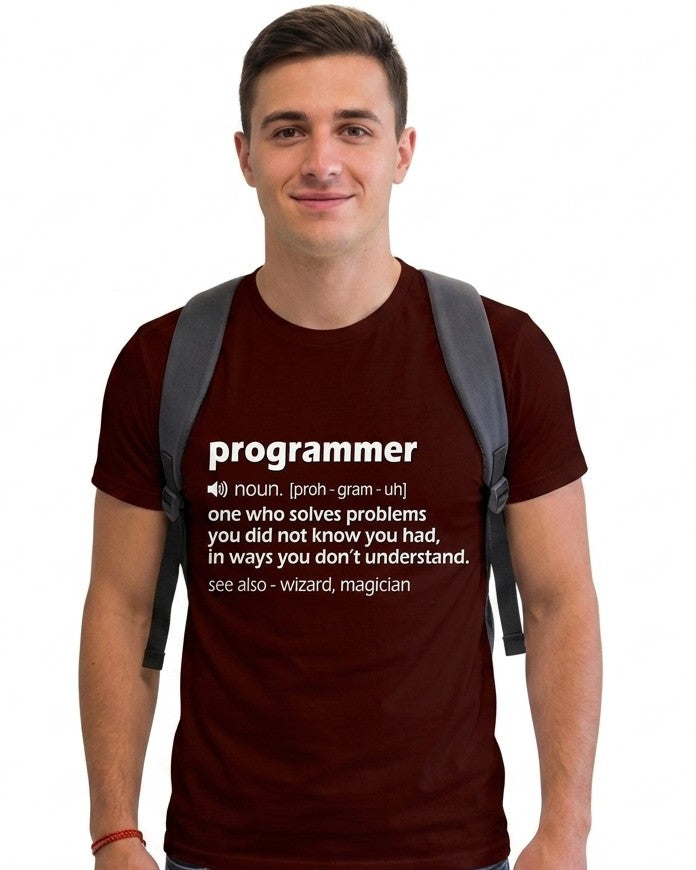 24 Programmer Noun | Men and Women Engineering | Printed T Shirt