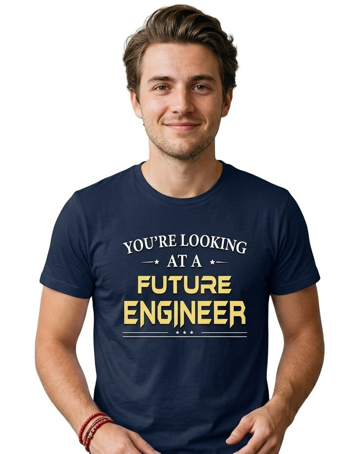 11 Future Engineer | Men and Women Engineering | Printed T Shirt