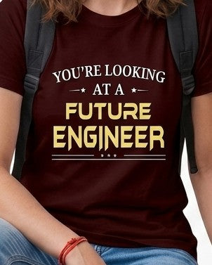 11 Future Engineer | Men and Women Engineering | Printed T Shirt