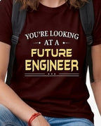 11 Future Engineer | Men and Women Engineering | Printed T Shirt