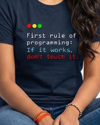 10 First Rule of Programming | Men and Women Engineering | Printed T Shirt