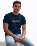 10 First Rule of Programming | Men and Women Engineering | Printed T Shirt