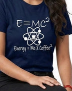 04 E equals MC square | Men and women Engineering | Printed T shirt