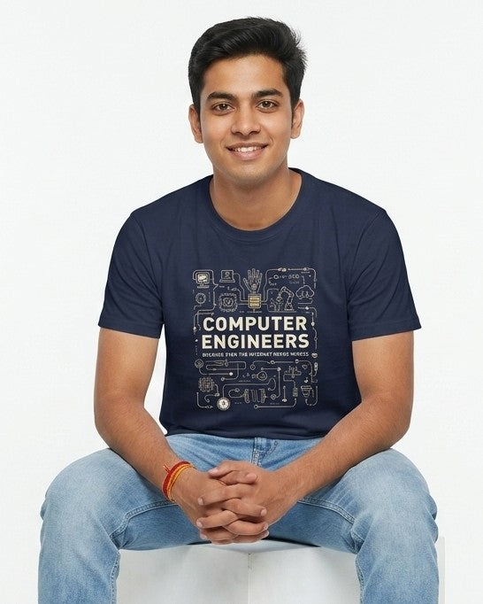 03 Computer Engineer | Men and women Engineering | Printed T shirt