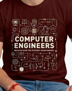 03 Computer Engineer | Men and women Engineering | Printed T shirt