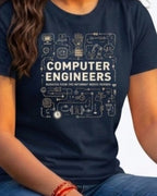 03 Computer Engineer | Men and women Engineering | Printed T shirt