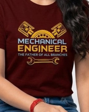 21  Mechanical Engineer | Men and Women Engineering | Printed T Shirt