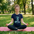 05 Flowing Energy | Yoga Printed T Shirt