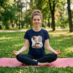 12 Punching People Is Wrong | Yoga Printed T Shirt