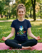 01 Become One With Nature | Yoga Printed T Shirt