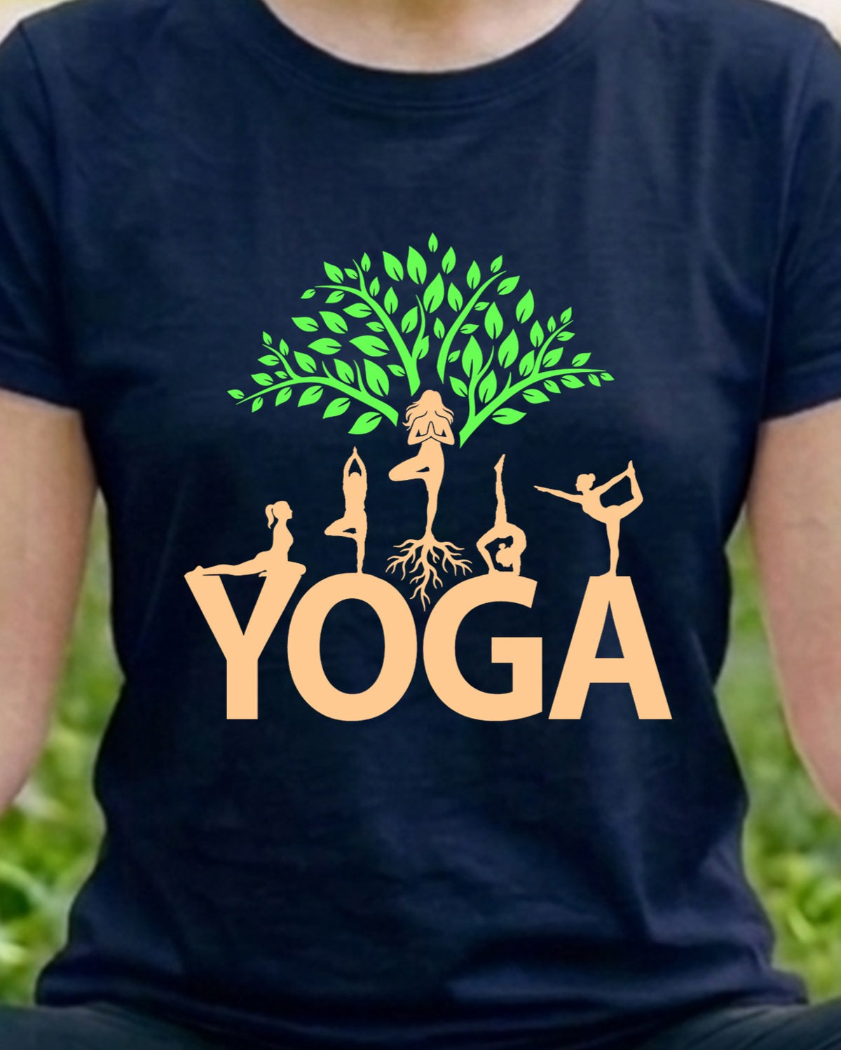 15 Yoga TREE | Yoga Printed T Shirt