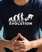 04 Evolution | Swimming Printed T Shirt