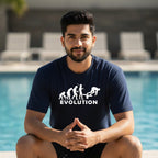 04 Evolution | Swimming Printed T Shirt