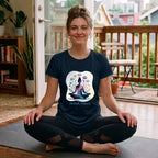 07 Inner Peace | Flowers | Yoga Printed T Shirt