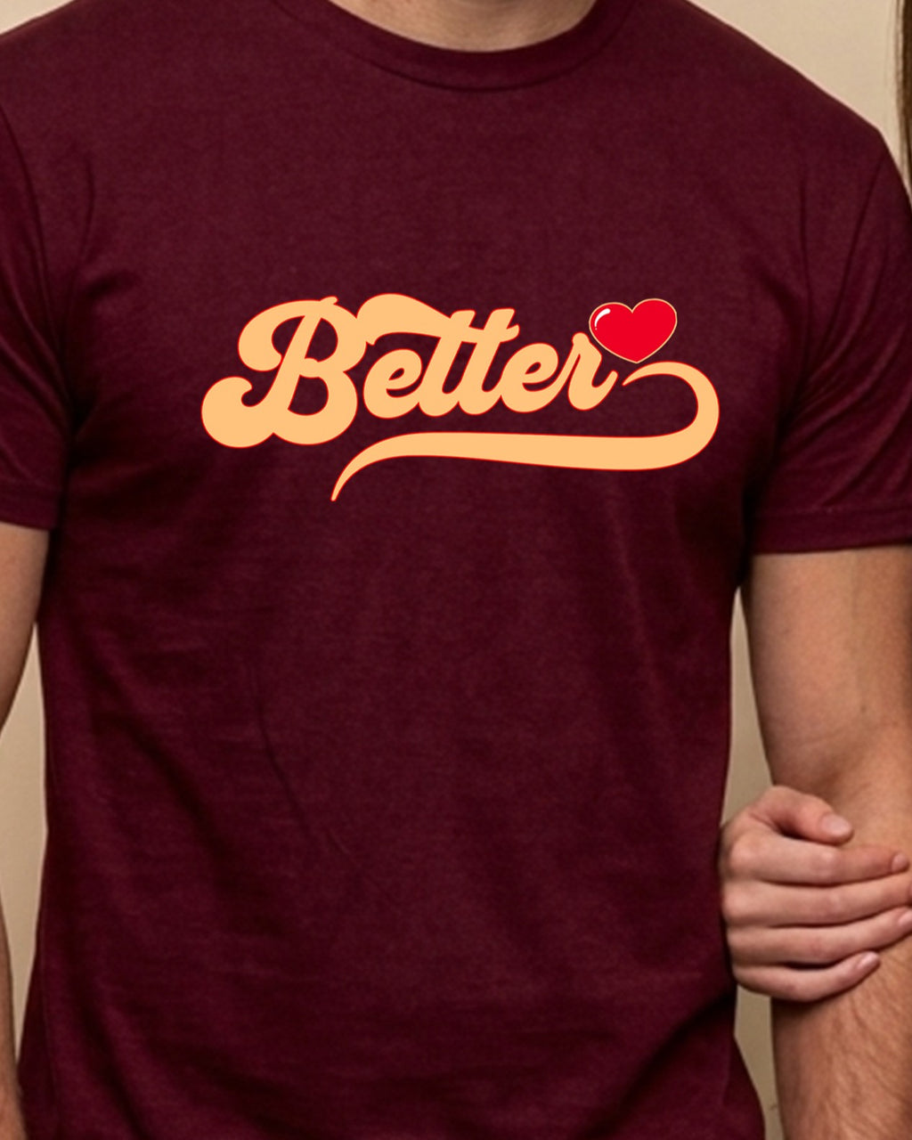 01 Better Together | Couples Printed T Shirt