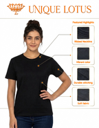 26 Moonlight Campfire Serenity | Trekking Printed T Shirt