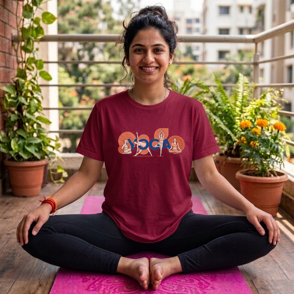 13 Four Girls | Yoga Printed T Shirt