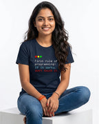 10 First Rule of Programming | Men and Women Engineering | Printed T Shirt