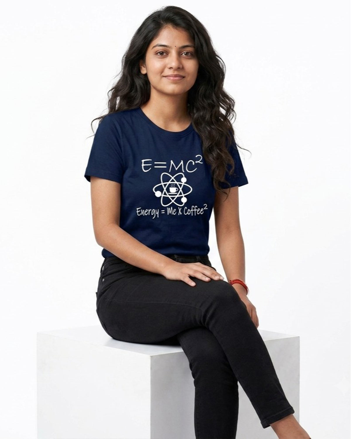 04 E equals MC square | Men and women Engineering | Printed T shirt