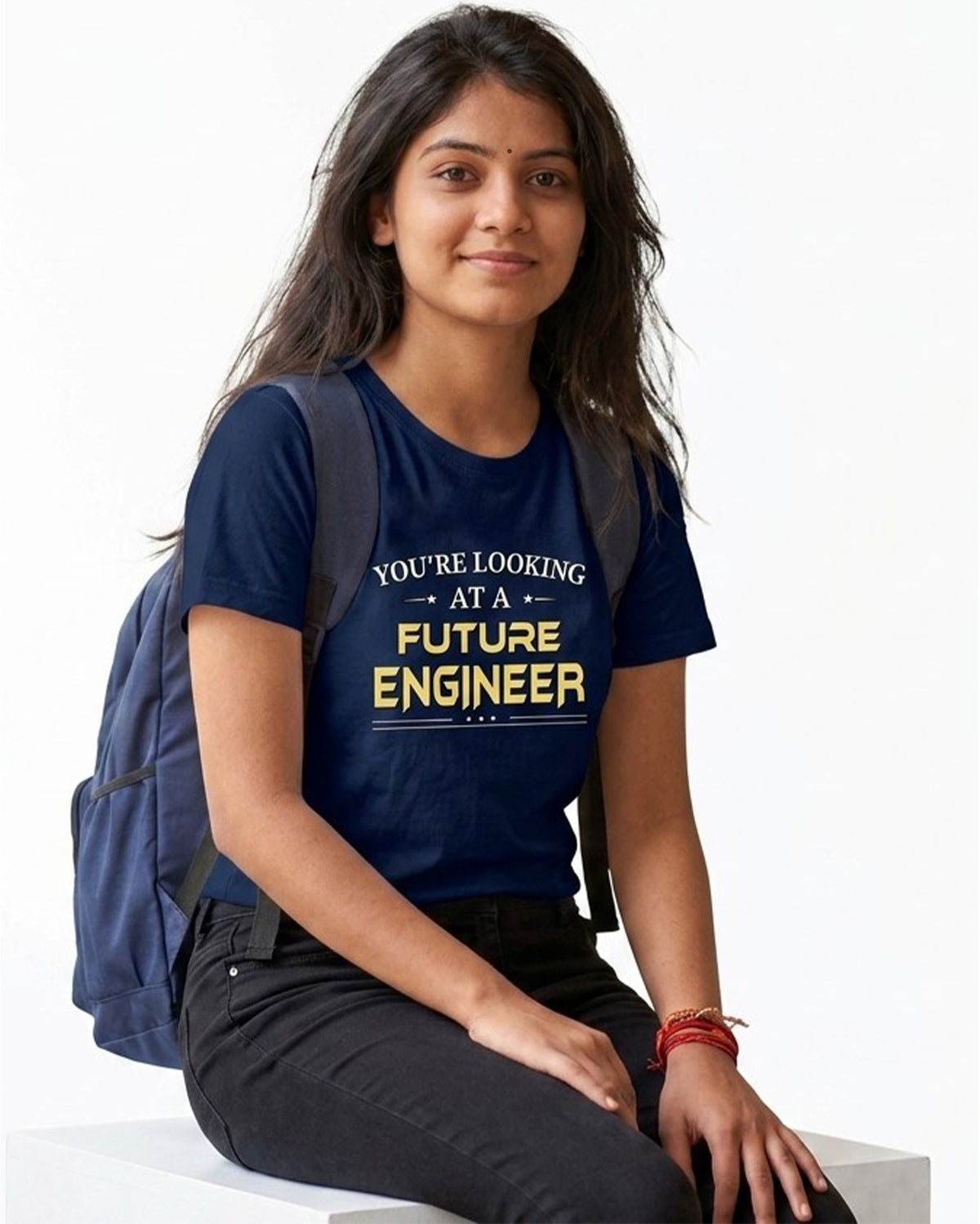 11 Future Engineer | Men and Women Engineering | Printed T Shirt