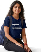 08 Engineer Noun | Men and Women Engineering | Printed T Shirt