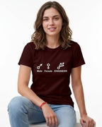 20 Male Female Engineer | Men and Women Engineering | Printed T Shirt