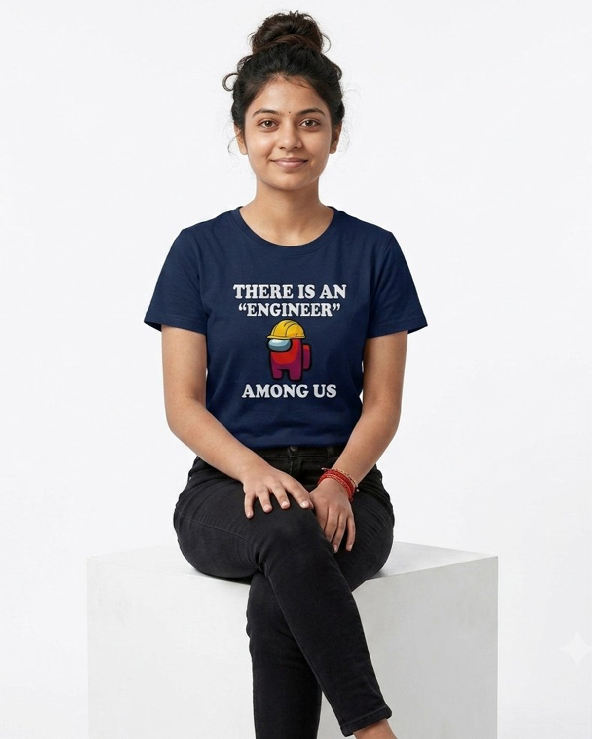 06 Engineer Among Us | Men and women Engineering | Printed T shirt