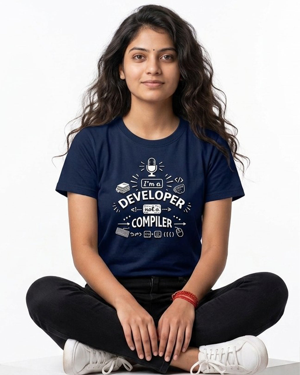 16 I'm a Developer Not a Compiler | Men and Women Engineering | Printed T Shirt