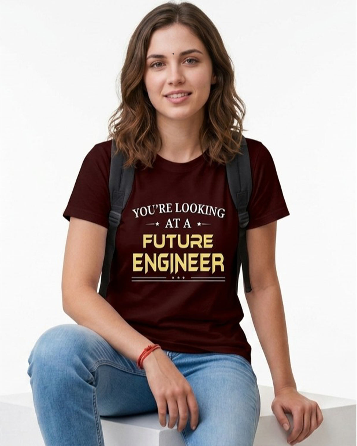11 Future Engineer | Men and Women Engineering | Printed T Shirt