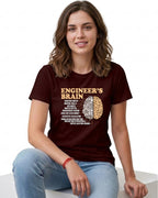 09 Engineer's Brain | Men and Women Engineering | Printed T Shirt