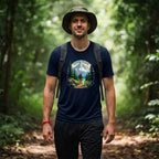 03 Alpine Peaks | Trekking Printed T Shirt