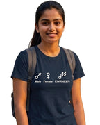 20 Male Female Engineer | Men and Women Engineering | Printed T Shirt