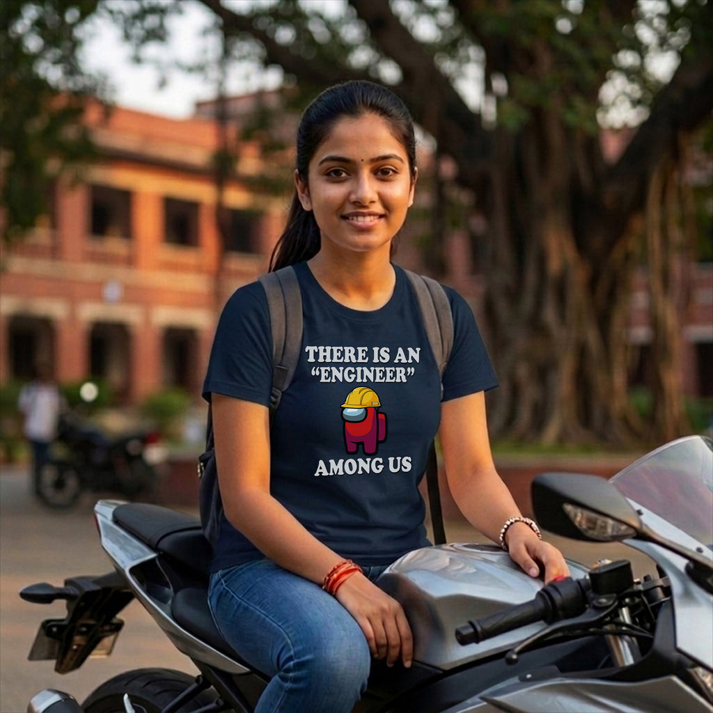 06 Engineer Among Us | Men and women Engineering | Printed T shirt