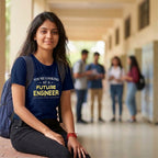 11 Future Engineer | Men and Women Engineering | Printed T Shirt