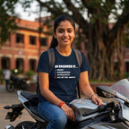 01 An engineer is Smart | Men and women Engineering | Printed T shirt