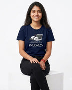 02 Coding in Progress | Men and women Engineering | Printed T shirt
