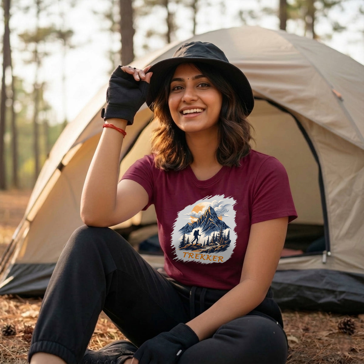 17 Trekker | Trekking Printed T Shirt