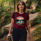 19 Wild Free Fearless | Trekking Printed T Shirt