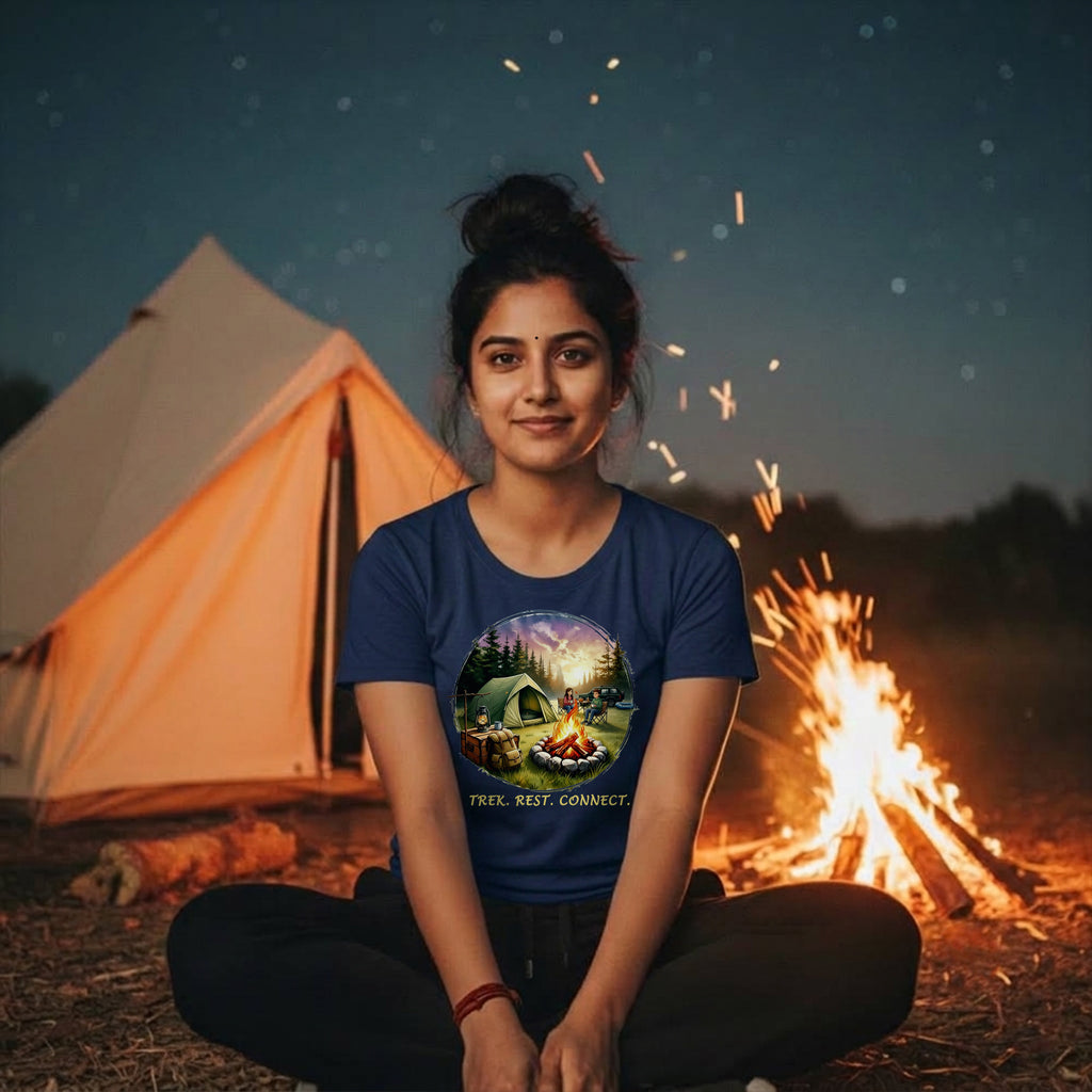 28 Trek Rest Connect | Trekking Printed T Shirt