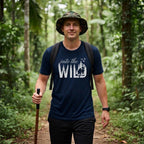 11 Into the Wild | White | Trekking Printed T Shirt