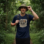 10 Home is where you park it | Trekking Printed T Shirt
