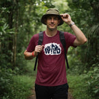 15 Stay Wild | Trekking Printed T Shirt