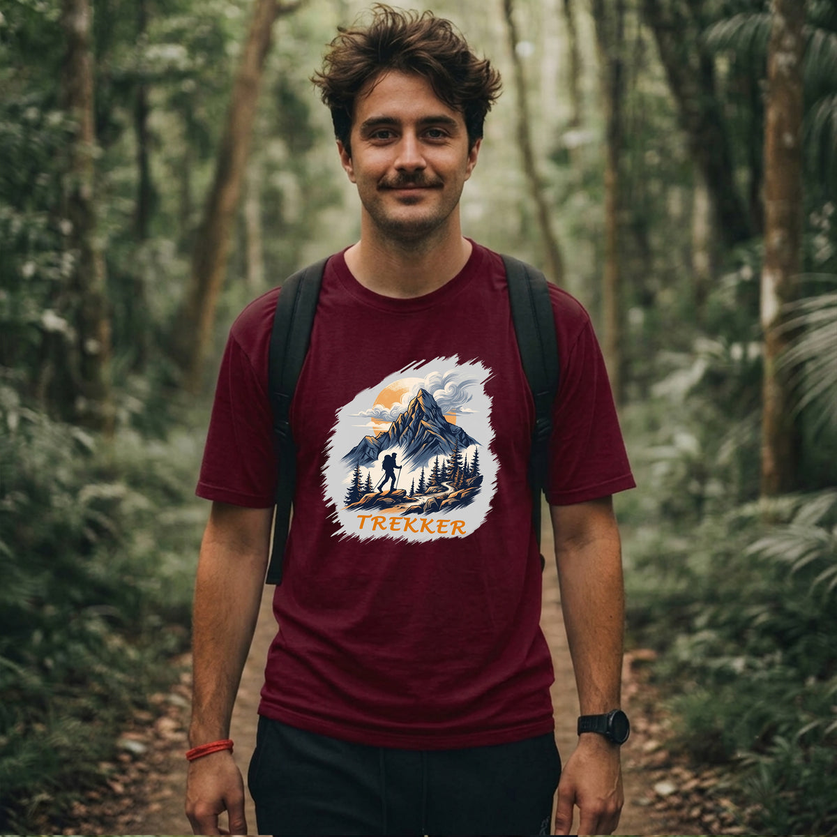 17 Trekker | Trekking Printed T Shirt