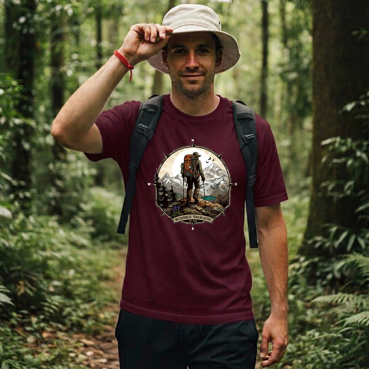 20 Wilderness Trailblazers | Trekking Printed T Shirt