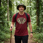 16 There is no WiFi in the forest | Trekking Printed T Shirt