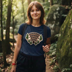 16 There is no WiFi in the forest | Trekking Printed T Shirt