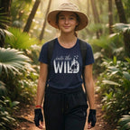 11 Into the Wild | White | Trekking Printed T Shirt