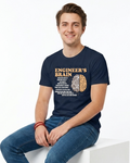 09 Engineer's Brain | Men and Women Engineering | Printed T Shirt